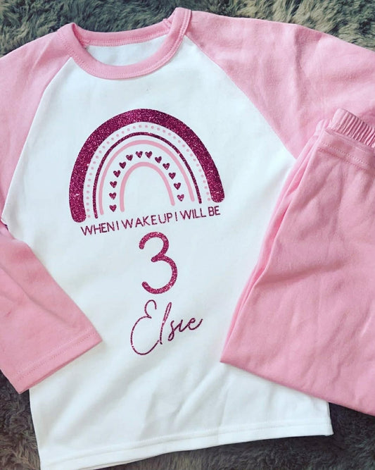 Personalised Birthday pyjamas