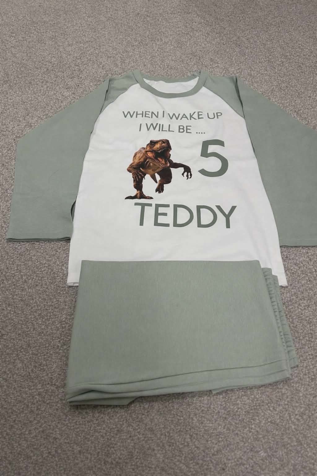 Personalised Birthday pyjamas